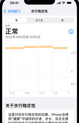 道滘镇iPhone手机维修如何在iPhone开启'步行稳定性通知'