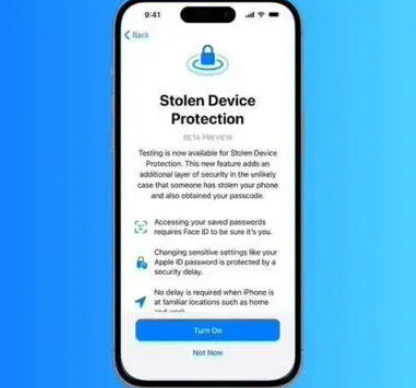 道滘镇苹果授权维修店分享被盗设备保护功能开启方法