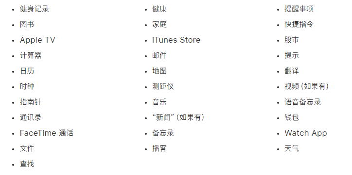道滘镇苹果手机维修分享iPhone 14系列机型可以卸载哪些自带的App? 