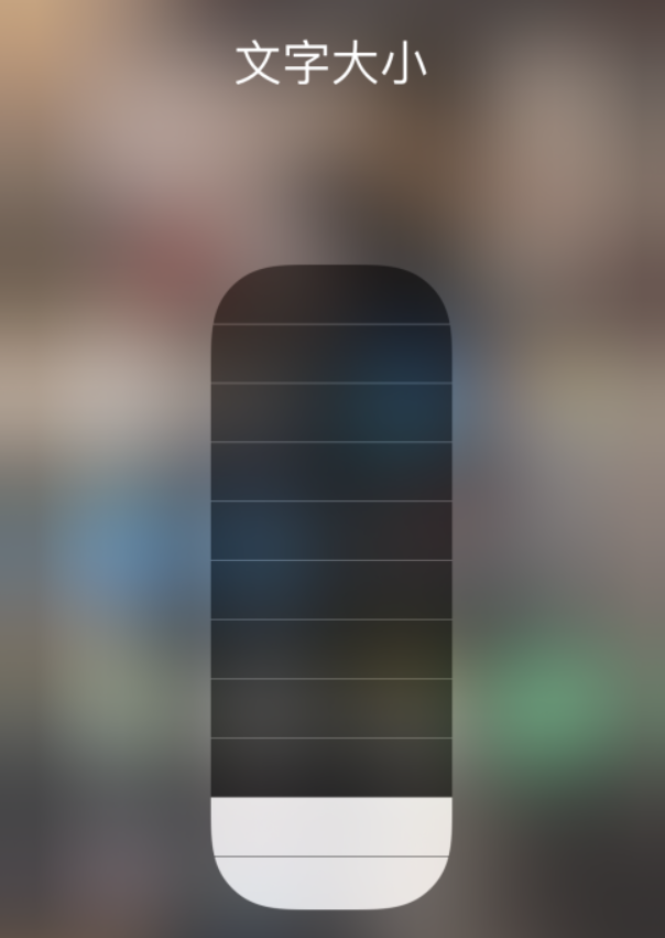 道滘镇苹果手机维修分享小技巧：在 iPhone 控制中心快速调节字体大小 