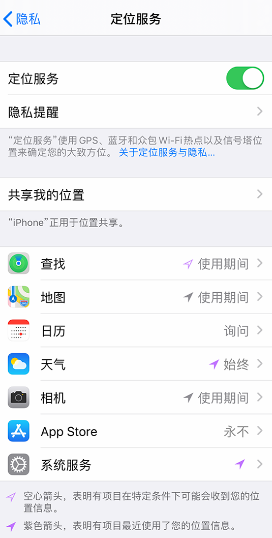 道滘镇苹果手机维修分享iPhone 状态栏中时间显示为蓝色图标是什么情况 